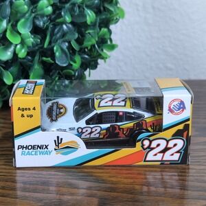 2022 NASCAR Phoenix Raceway #22 Fall Program Car 1:64 Scale Diecast Camry